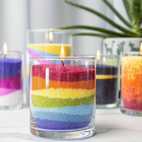 100g Bright Pearl Candle Sand - 11 Colors, Ice Wax For DIY Candle Making, Perfect For Molding And Fragrance Candles, No Electricity Required