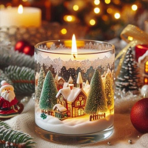 Holiday Magic_ Festive Shaped Candle Collection 🎄🦌