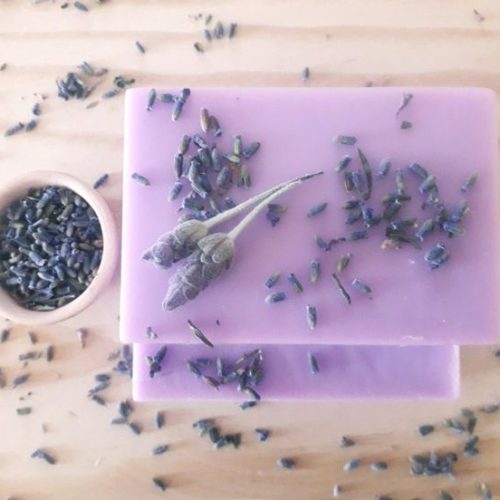 Jabon artesanal de Lavanda__Cosmética Natural