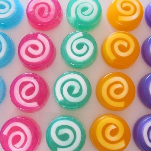 Jabones Piruleta para detalle de Comunión