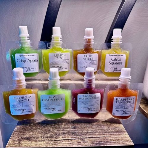 Squeezable Wax Melt Variety Sample Pack Premium Squeezie Fragrance Pouch 1 ounce squeeze Gift Set - Fruit Bowl